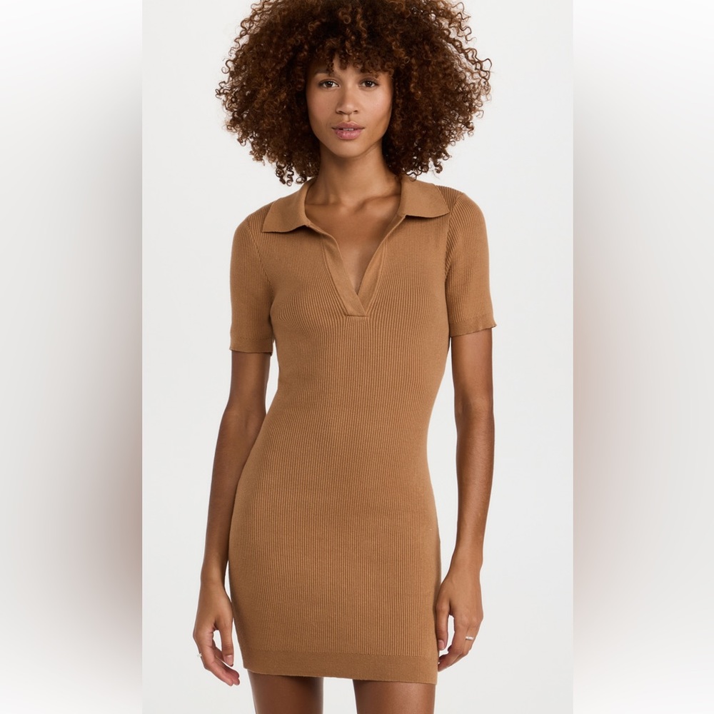 Line & Dot Brittany Ribbed Mini dress